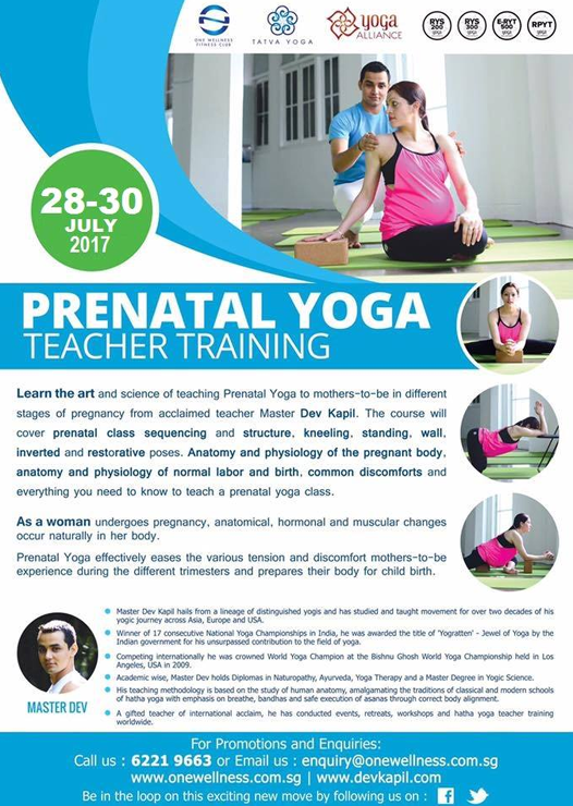 PRENATAL YOGA TEACHER TRAINING